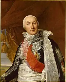 Comte Louis-Philippe de Ségur (1753-1830), officier de la Révolution américaine, diplomate, Grand-maître des cérémonies de Napoléon Ier, historien, poète, membre de l'Académie française.