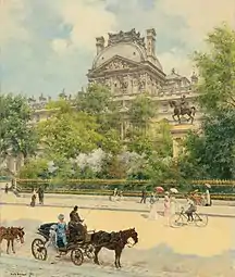 La Place du Louvre (1902), localisation inconnue.