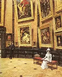 Au Louvre (1899), localisation inconnue.