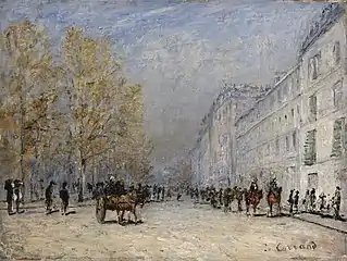 Le Cours du Midi à Lyon, XIXe siècle, musée des beaux-arts de Lyon.