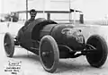 Louis Chevrolet à la Coupe Vanderbilt 1910.