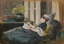 Louise Tiffany, pastel 1888. Metropolitan Museum of Art