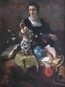 La Femme au bouquet (Louis Dubois)