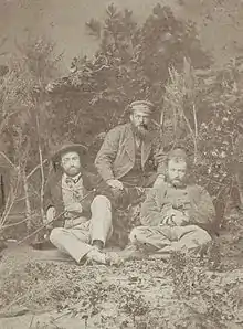 Louis Duchesne, à gauche, en Turquie.
