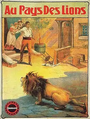 Description de l'image Louis Feuillade - Au pays des lions.jpg.