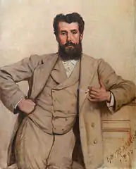 Portrait d’homme (1897), musée des Beaux-Arts de Strasbourg.