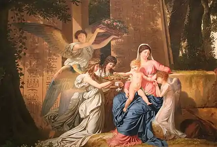 Marie et Jésus.