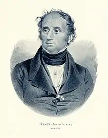 Portrait de Louis Joseph Sanson