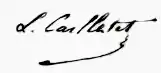 signature de Louis Paul Cailletet