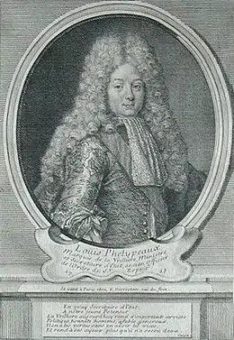 Louis II Phélypeaux de La Vrillière, secrétaire d'État
