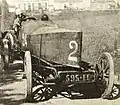 Louis Rigolly pour la seconde fois recordman mondial officiel de vitesse, à 166,666 km/h en juillet 1904 à Ostende, sur le kilomètre lancé avec sa Gobron-Brillié.