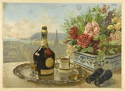 Véritable liqueur bénédictine (1901).