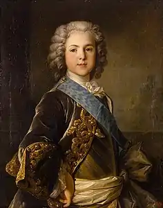 Portrait de Louis, grand dauphin de France (1739), musée de l'Ermitage