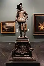 Louis XIII enfant, François Rude, 1878, bronze.