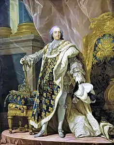Louis XV « le Bien-Aimé » (1710–1774)Roi de France (1715–1774)