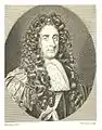 Louis de Durfort (1641-1709), « lieutenant-general, colonel of His Majesty's Own Troop of Horse Guards, lord-lieutenant of Kent », capitaine des gardes du corps du roi Jacques II, général, grand chambellan de la reine douairière