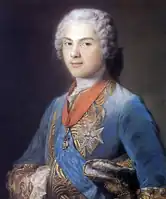 Le dauphin Louis de France, 1745   Par Quentin de La Tour,