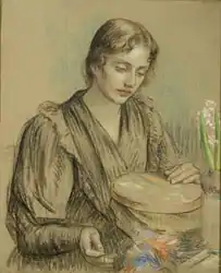 Portrait de Madeleine Zillhardt, musée des Beaux-Arts de Dijon