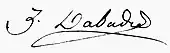 signature de Louise Dabadie
