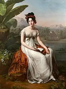 Césarine d'Houdetot, baronne de Barante (1818), Melbourne, National Gallery of Victoria.