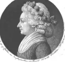 Louise-Charlotte de Noailles (1745-1832), duchesse de Duras, son épouse.