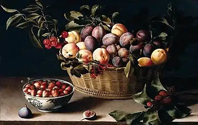 Nature morte avec un panier de fruits (1630)Collection particulière