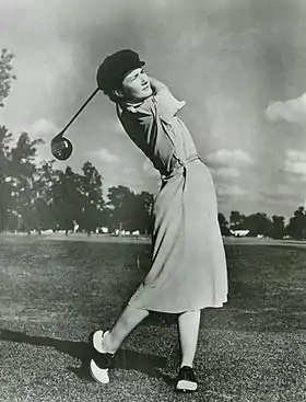 Louise Suggs en 1958.