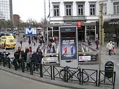 Entrée de la station