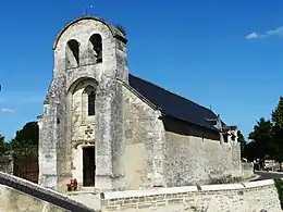 L'église Sainte-Madeleine-et-Saint-Jean de Rochemenier.