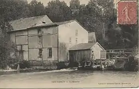 Louvercy : Le moulin (1907).