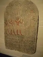 Stèle de l'Apis enterré sous le règne de Sheshonq III