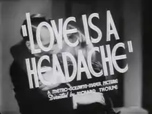 Description de l'image Love Is a Headache (1938 film).png.