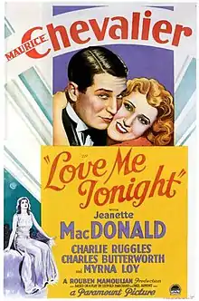 Description de l'image Love Me Tonight (1932 poster).jpg.