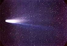 La comète de Halley.