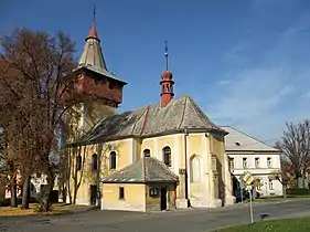 Luže  : église Saint-Barthélemy.