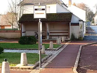 L'arrêt de bus Horizon en 2013.