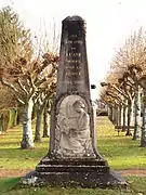 Le monument aux morts en 2013.