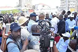 Claudel Lubaya avec Tshisekedi félix