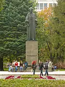 Monument à Lublin, Pologne.