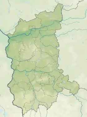 Voir sur la carte topographique de Voïvodie de Lubusz