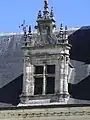 Lucarne Renaissance du château d'Amboise.