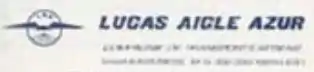 Logo de Lucas Aigle Azur en 1984