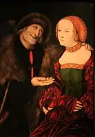 Couple mal assorti1520-1540, Munich