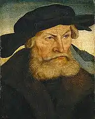 Lucas Cranach l'Ancien, Portrait d'Henri IV de Saxe (vers 1528)