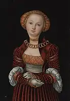 Portrait de femme1525, Londres