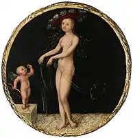 Vénus et Amour1525-1527, New York
