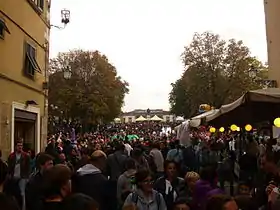 Le festival de Lucques en 2012.