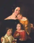 Lucia Malatesta et ses enfants Avant 1838