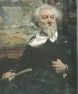 Portrait du peintre Alphonse Chigot (1912), musée des Beaux-Arts de Valenciennes.