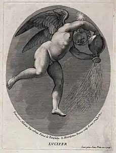 Lucifer par G.H. Frezza (1704).